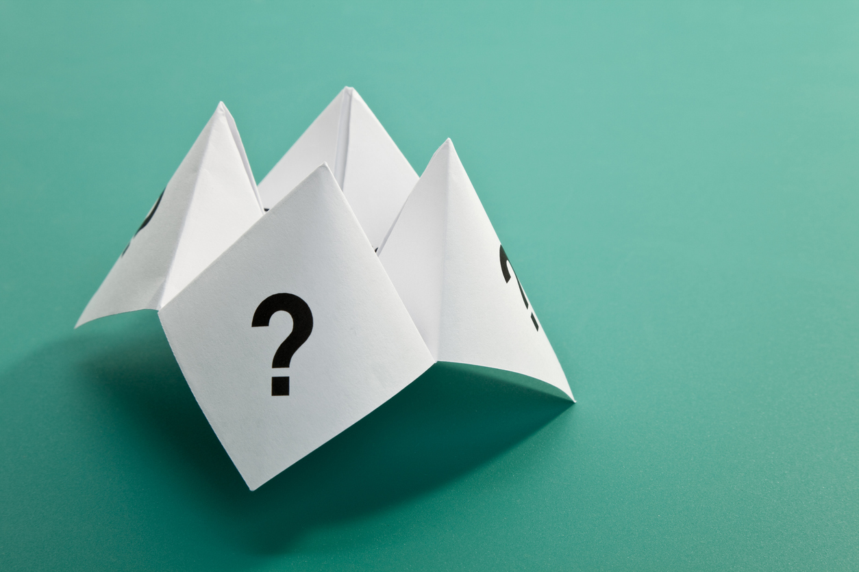 Chatterbox, fortune teller, cootie catcher