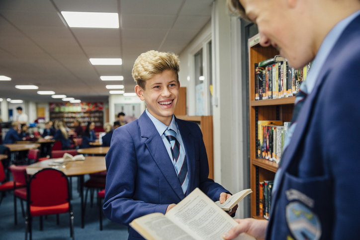 Teens at the library