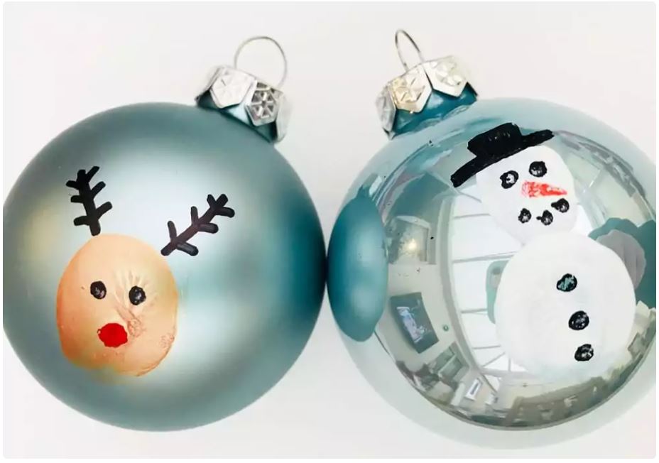 Thumbprint Baubles from Mas & Pas