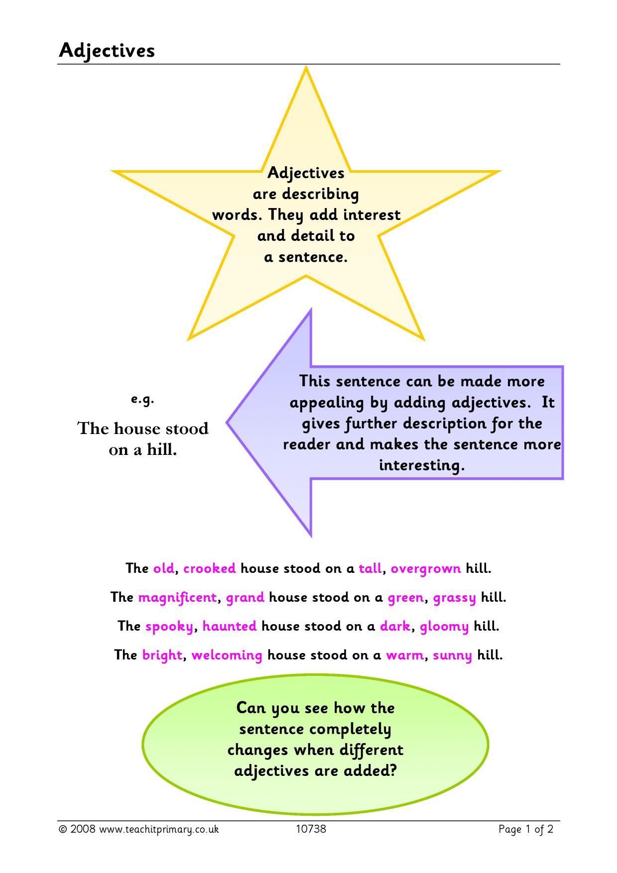 Adjectives